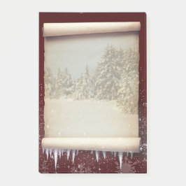 Post-it® Hivernment Parchment Illustration