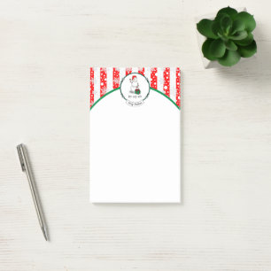 Post-it® Ho Ho Joyeux Noël Père Noël mignonne Snowman