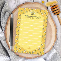 Honeybee Honeypeb Bumble Bee Honey Do List Custom