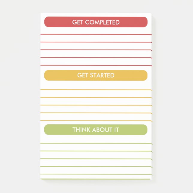 Post-it® Horaire hebdomadaire Planificateur quotidien Organ (Devant)