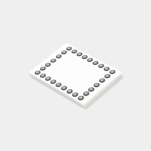 Post-it® Huit balles (Incliné)