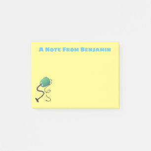 Post-it® Humour de dessin animé de l'aspirateur mignon