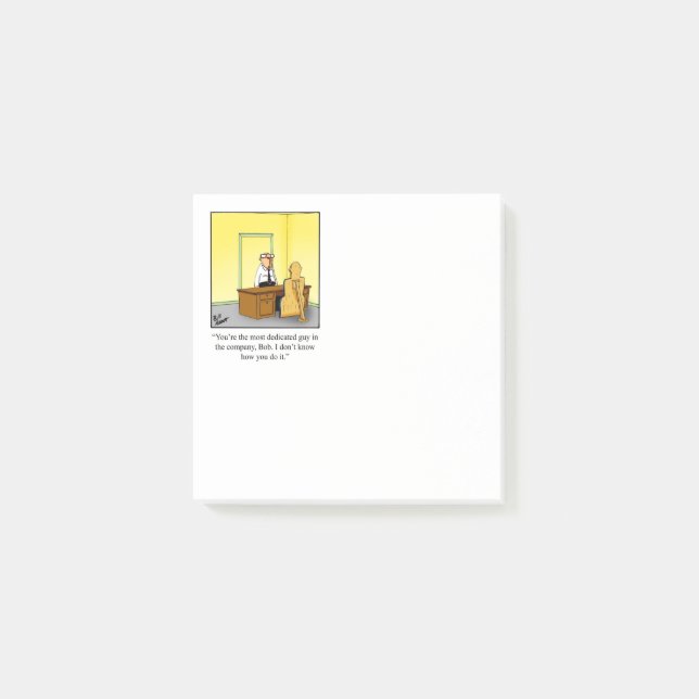 Post-it® Humour d'entreprise "Bon travail" (Devant)