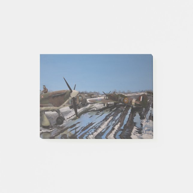 Post-it® Hurricane Hawker Hurricane 315e Escadron (polonais (Devant)
