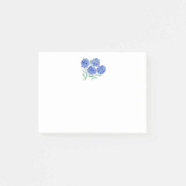 Post-it® Hydrangeas Aquarelles (Devant)