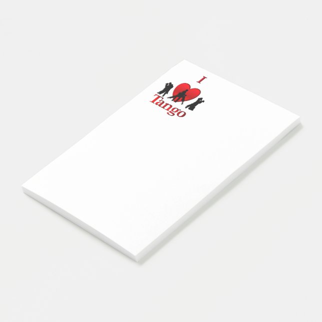 Post-it® I Heart Tango (Incliné)