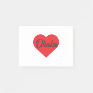 Post-it® I Love Dhaka - Bangladesh