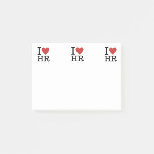 Post-it® I ❤️ Love HR (Département RH)