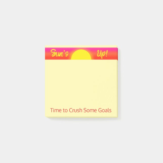 Post-it® Il est temps d'éliminer certains objectifs | Solei (Devant)