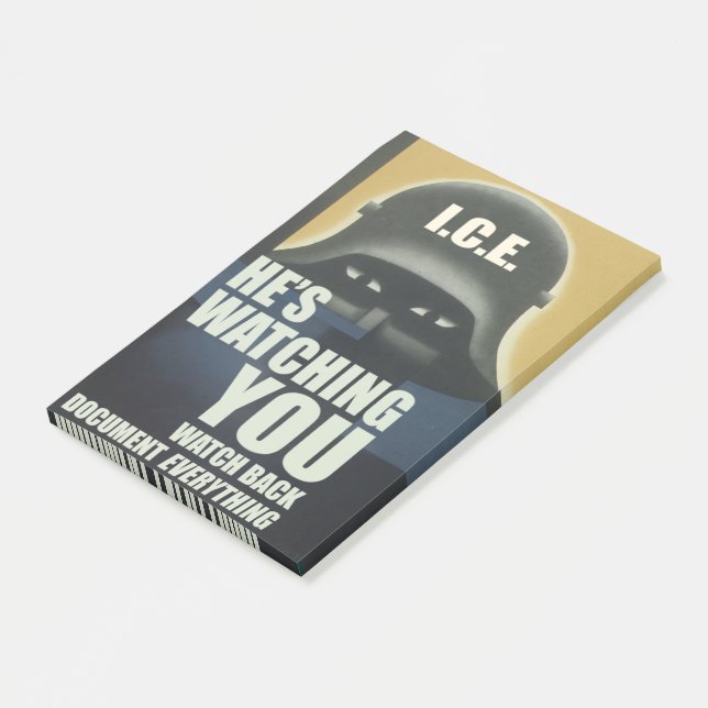 Post-it® Il vous observe 2026 (Incliné)