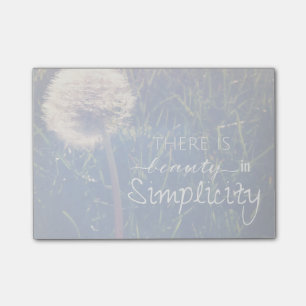 Post-it® Il y a beauté dans la simplicité