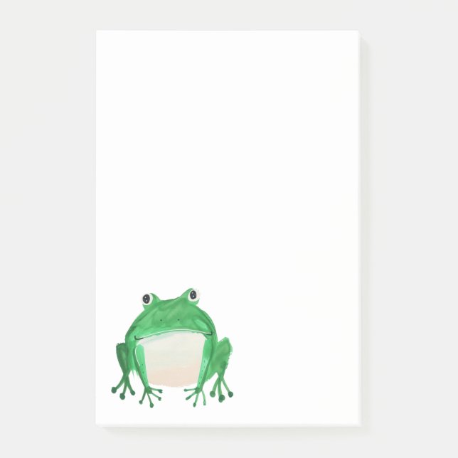 Post-it® Illustration de la grenouille mûre (Devant)