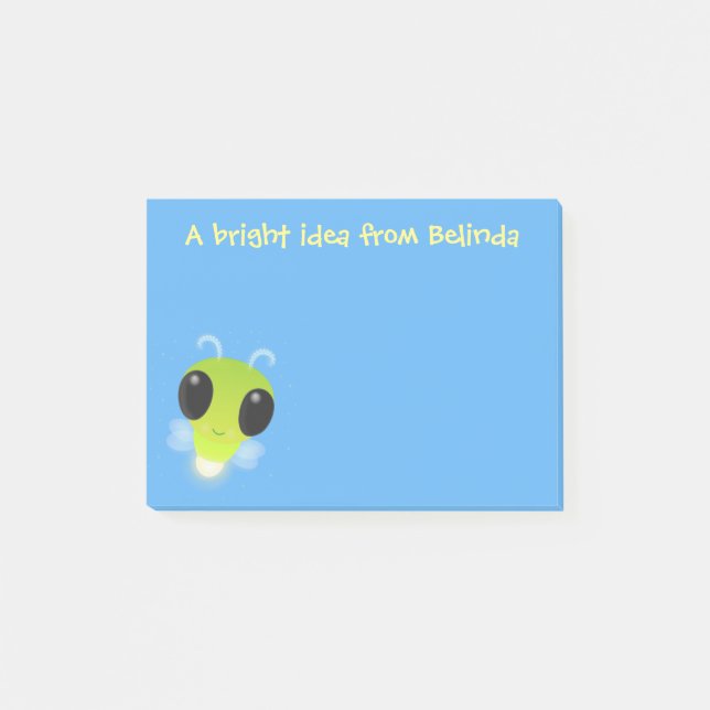 Post-it® Illustration de la luciole mignon (Devant)