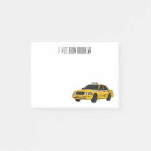 Post-it® Illustration de taxi