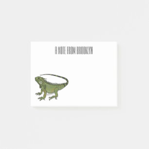 Post-it® Illustration d'Iguana
