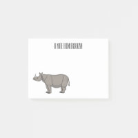 Illustration du rhinocéros de Javan