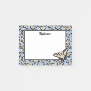 Post-it® Illustration jaune de papillon de machaon de tigre