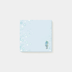 Post-it® Illustration lunatique et adorable d'hippocampe