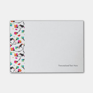 Post-it® illustration tropicale de l'oiseau toucan mignon