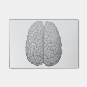 Post-it® Illustration vintage d'esprit humain