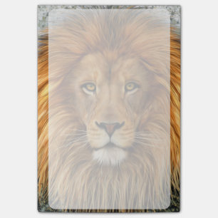 Post-it® Image d'une peinture de lion