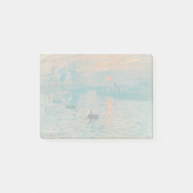 Post-it® Impression Sunrise Claude Monet (Devant)