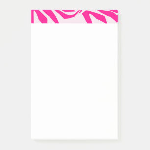 Post-it® Impression zèbre rose