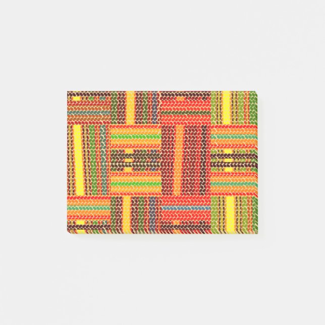 Post-it® imprimé kente african (Devant)