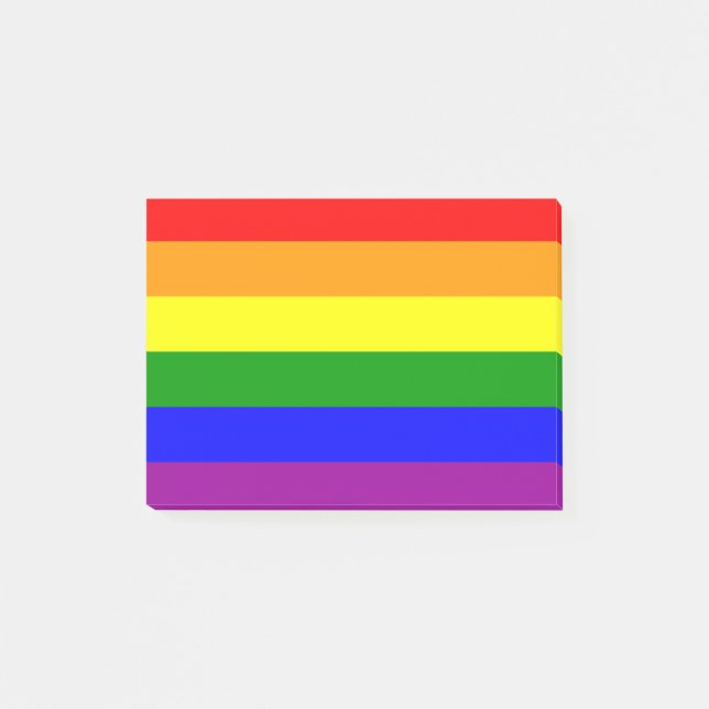 Post-it® Indicateur gay pride (Devant)