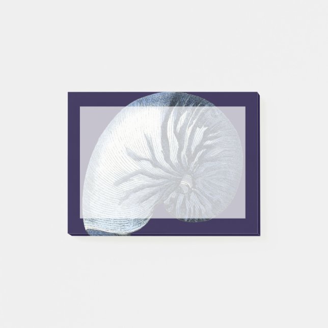 Post-it® Indigo Shells VII (Devant)