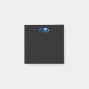 Post-it® Infini lumineux avec rose bleue