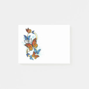 Post-it® Infinité de papillons monarques