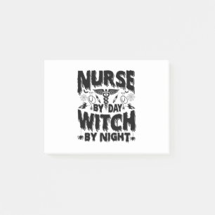 Post-it® Infirmière De Jour Sorcière De Nuit-Infirmière-Hal