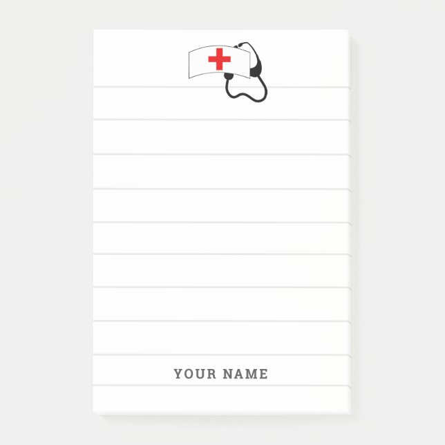 Post-it® Infirmière personnalisée Médicale (Devant)