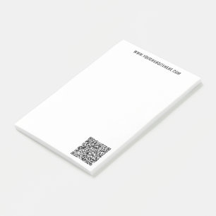 Post-it® Informations sur le code QR et notes textuelles po