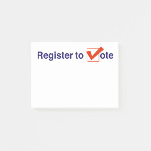 Post-it® Inscrivez-Vous Au Vote 2026