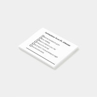 Instructions du médecin Lifestyle Changes Checklis