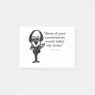 Post-it® Insultes Shakespeare Coriolinus