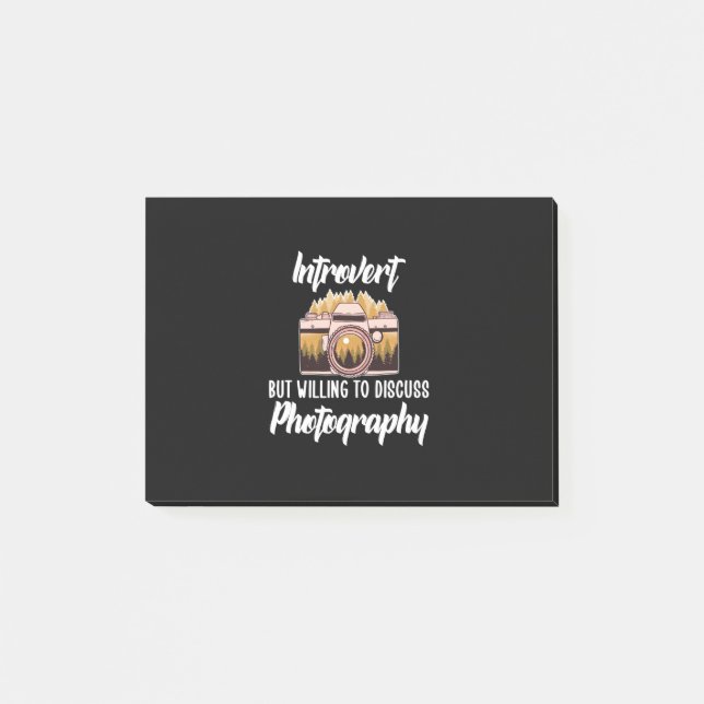 Post-it® Introvert Photography (Devant)