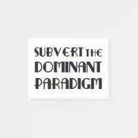 inverser le paradigme dominant