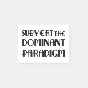 Post-it® inverser le paradigme dominant