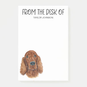 Post-it® Irish Setter Lover