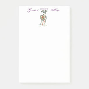 Post-it® Italien Greyhound Heart