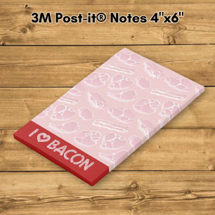 Post-it® J'adore le bacon