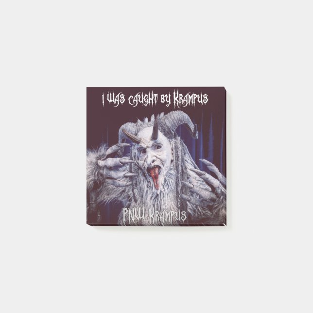 Post-it® J'ai été pris par Krampus Post-its (Devant)