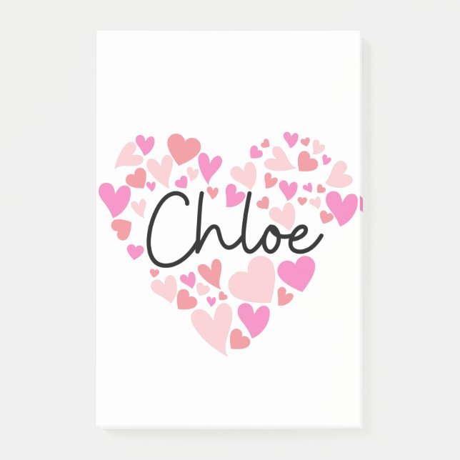 Post-it® J'aime Chloe (Devant)