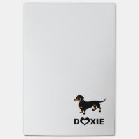 J'aime des Doxies - teckel noir et bronzage mignon