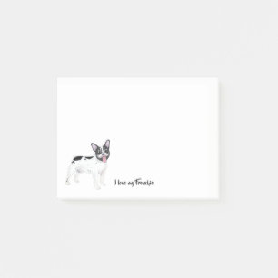 Post-it® J'aime mon bouledogue français  