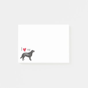 Post-it® J'aime mon chien d'arrêt Plat-Enduit