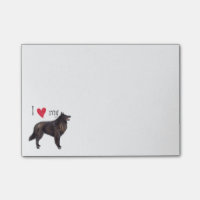 J'aime mon chien de berger belge